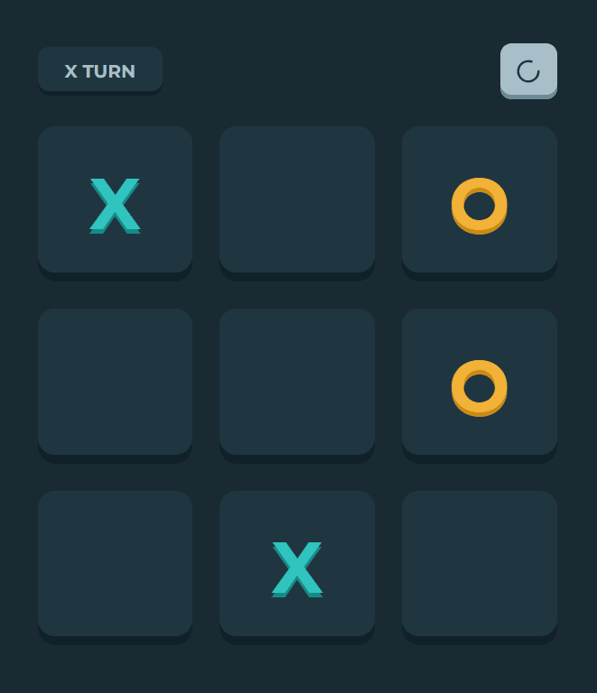 Tic Tac Toe Game Screenshot